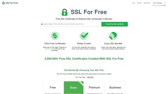 Image 0 for SSL For Free