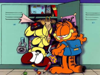 Garfield Locker Wallpaper