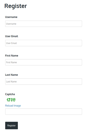 WP Register Profile With Shortcode