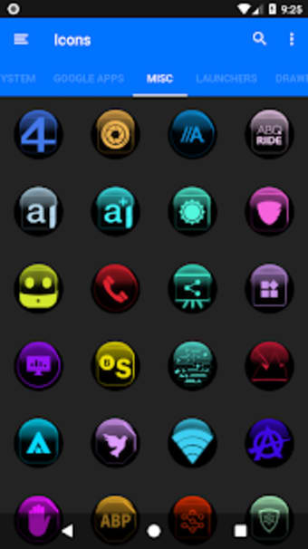 Colorful Glass Orb Icon Pack Free