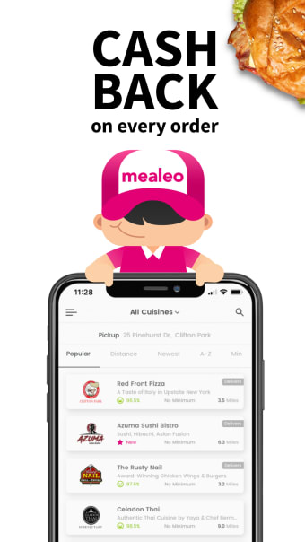 Mealeo: Food Delivery Service