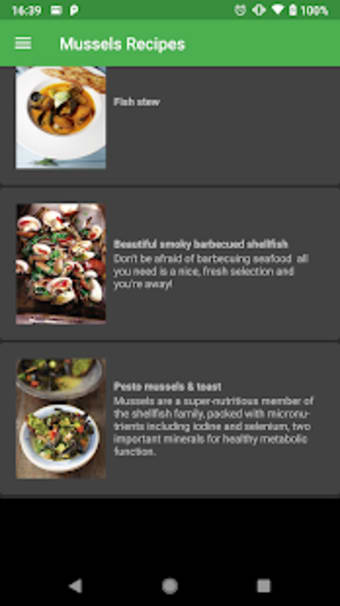 Mussels recipes