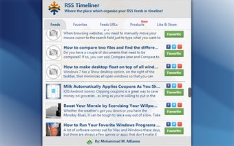 RSS Timeliner