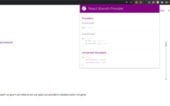 React Branch Provider Tool