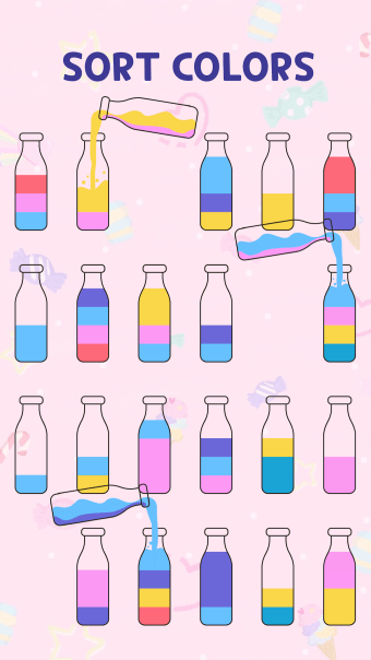 Color Sort: Water Pouring