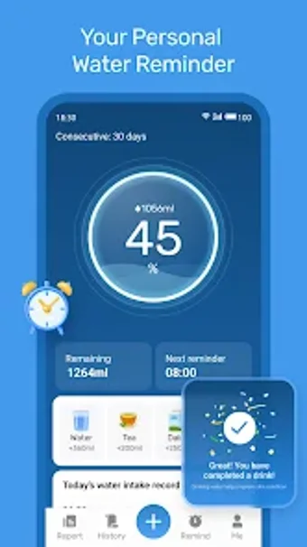 Health Tracker: Water Reminder