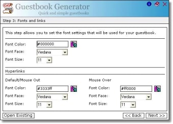 Guestbook Generator