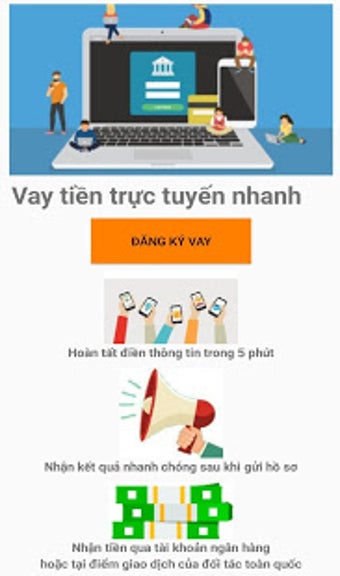 Vay tiền Online 0 Lãi suất - Vay tiền nhanh nhất