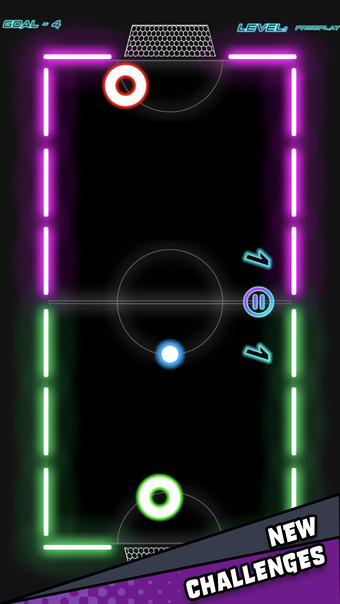 Air Hockey Glow HD Arcade 2D