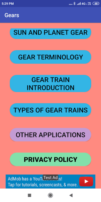 Mechanical Engineering Gears