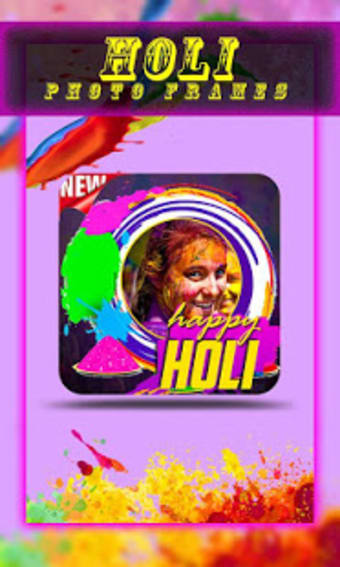 Holi Photo Frame  Happy Holi 2019