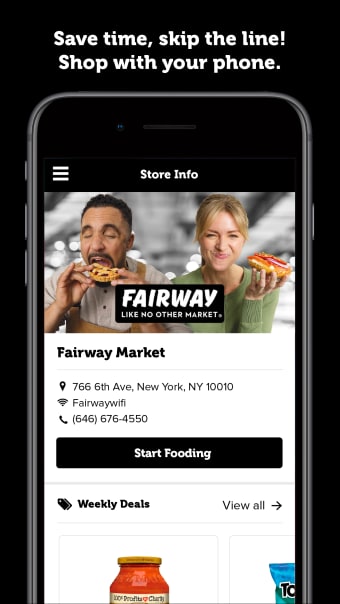 Fairway Market Mobile Checkout