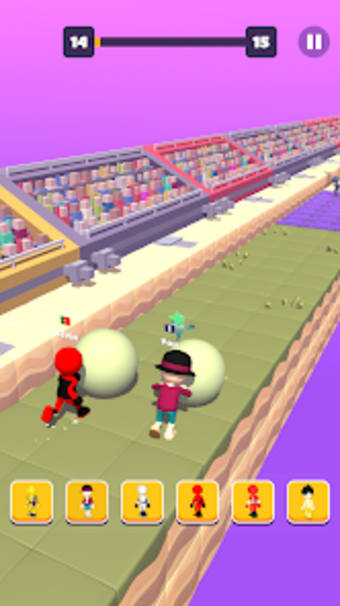 Hero Transform Run 3D Game