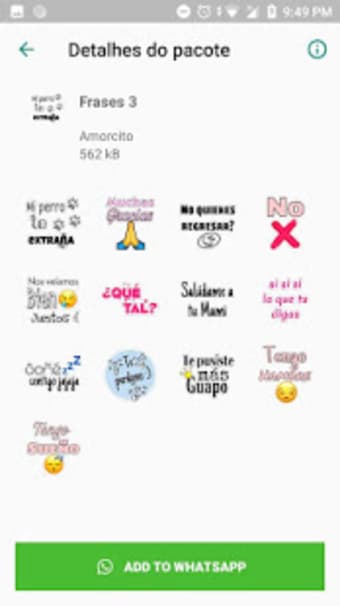 Stickers de amor y Piropos para WhatsApp