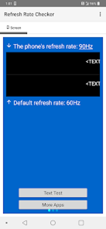 Refresh Rate Checker