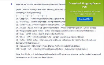 Huggingface2PDF - Convert Huggingface to PDF