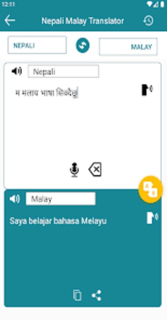 Malay Nepali Translator
