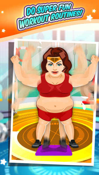Superhero Fat to Fit Gym 2 - cool sport running  jumping games