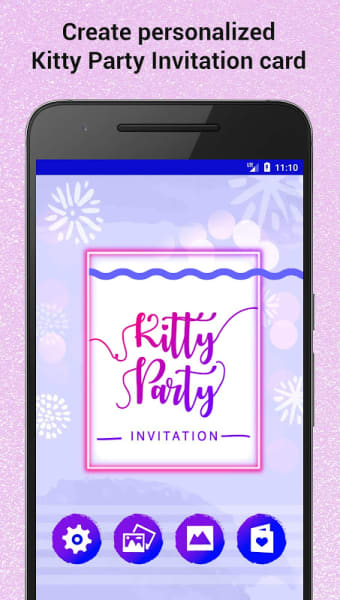 Kitty Party Invitation Maker