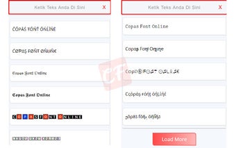 Copas Font Online ᐈ#1 BEST Keren Font Online