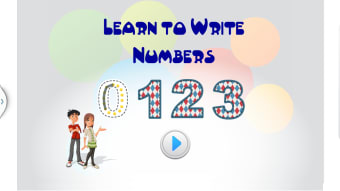 Learn To Trace Numbers - 123