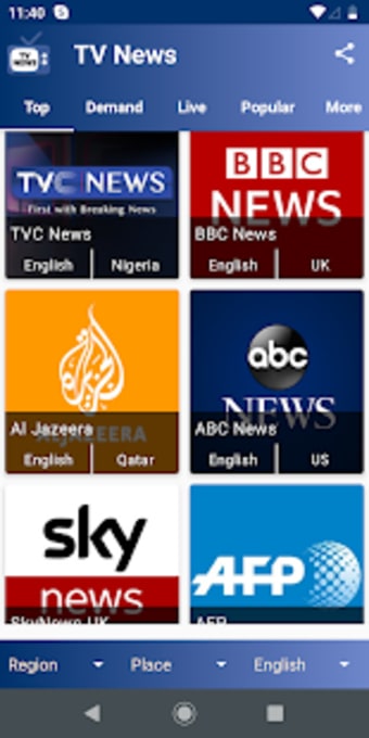 TV News - Live News  World News on Demand