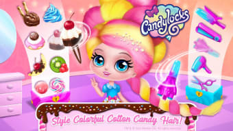 Candylocks Hair Salon - Style Cotton Candy Hair