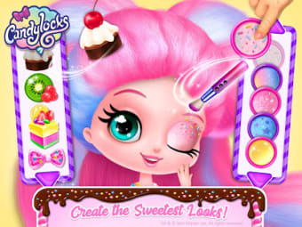 Candylocks Hair Salon - Style Cotton Candy Hair