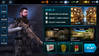 Black Battlefield Ops: Gunship Sniper Shooting