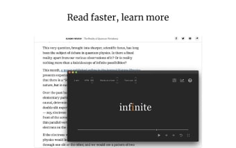 SwiftRead - read faster, learn more