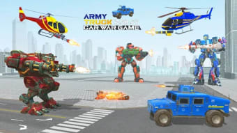 Army Truck Robot: Robot Games