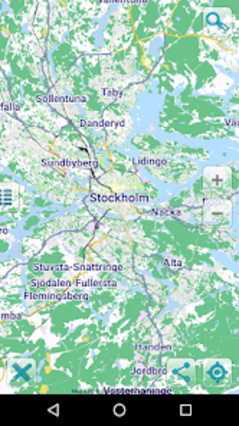 Map of Stockholm offline