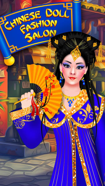 Chinese Doll - Fashion Salon Dress up & Makeover