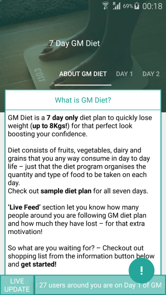 Indian weight loss GM Diet  B