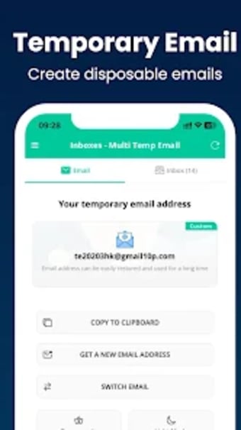 Inboxes - Multi Temp Email