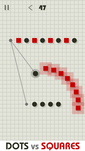 Dots vs Squares - Find the Way