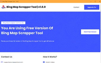 Bing Map Scrapper Tool