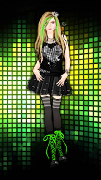 Avril Lavigne Dress up game