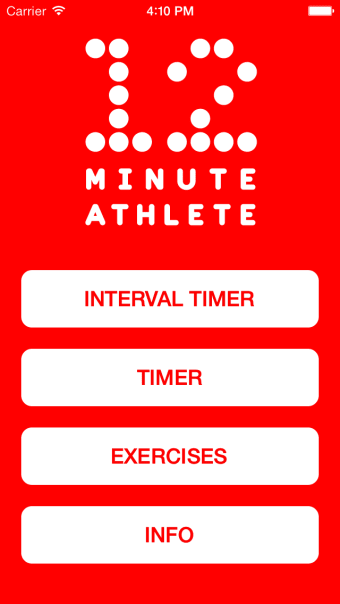 12 Minute Athlete HIIT Timer