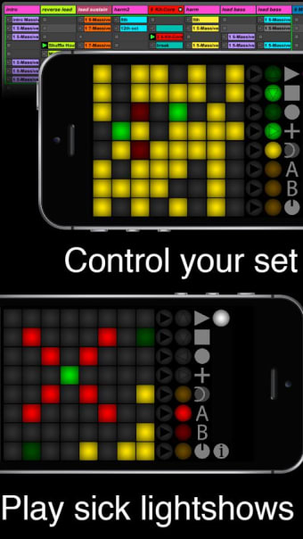 Launch Buttons - Ableton MIDI Controller