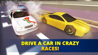 Drag Racing Craft:  Awesome Car Driver Games