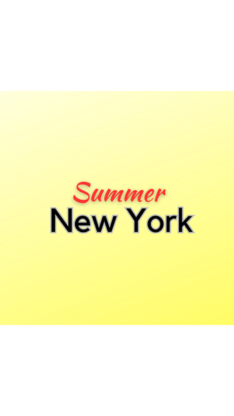 NY Summer Shop