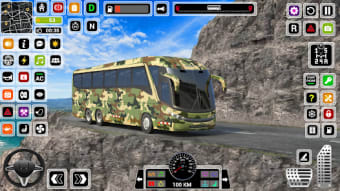 US Military Bus Simulator Game
