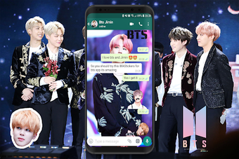 WAStickers -BTS kpop Stickers