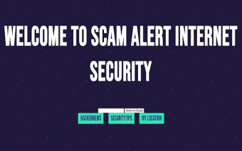 Scam Alert Internet security