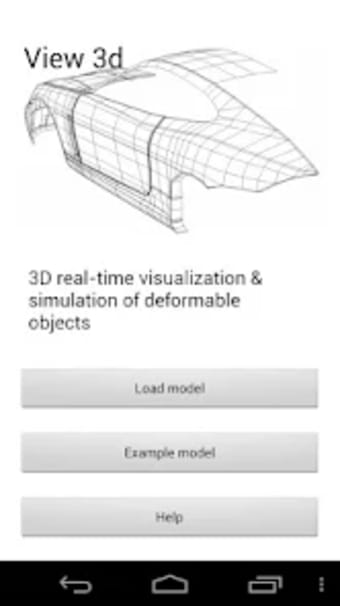 View 3D - Deformable objects