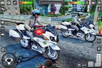 Police Bike Rider Bike Games