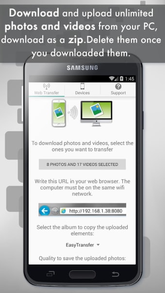 Easy Photo and Video Transfer