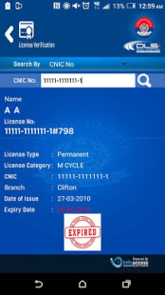 Sindh Driving License App