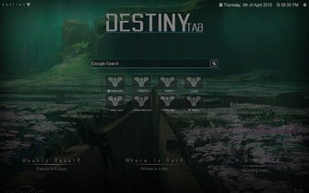 Destiny Tab